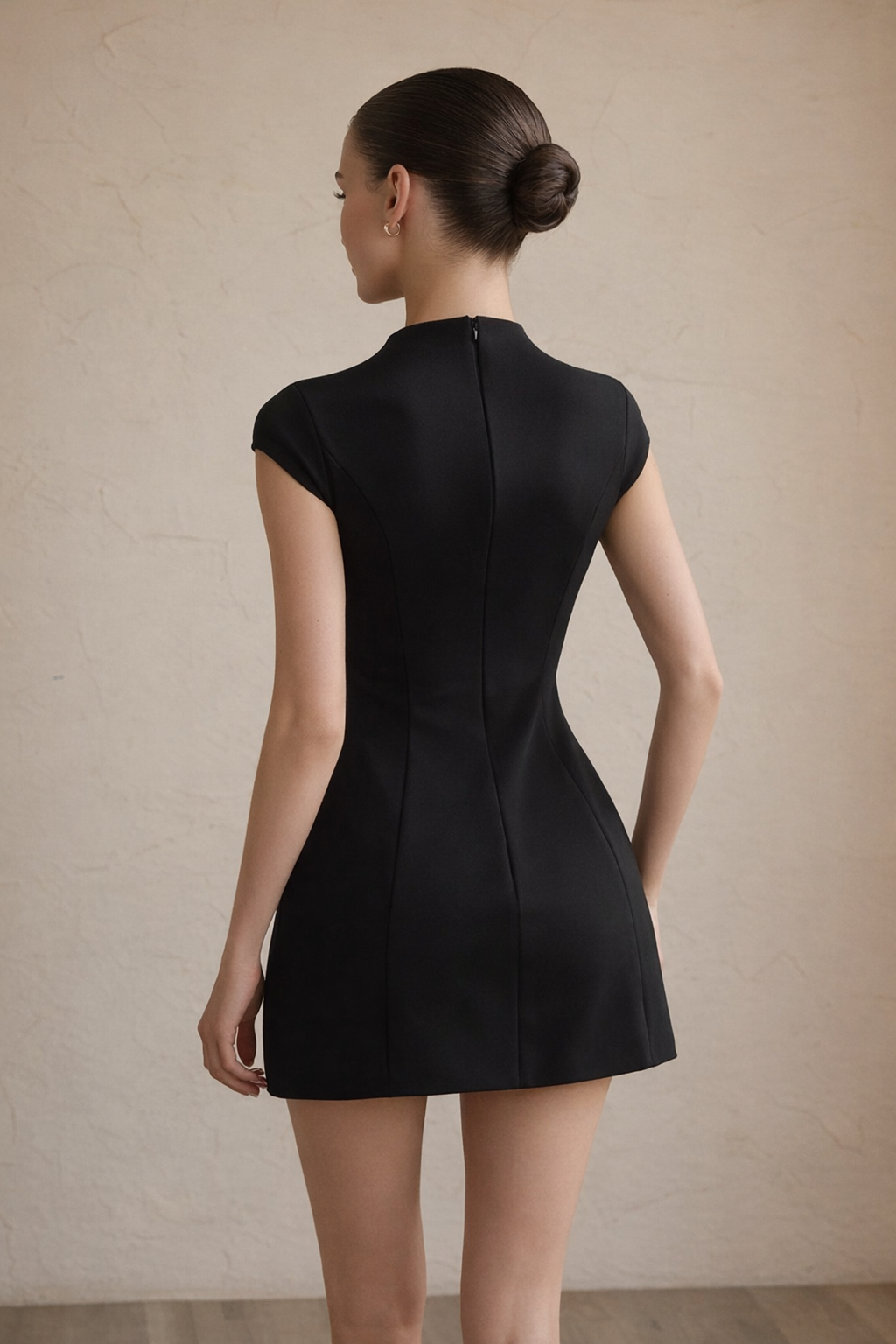 Fioren | Elegant Women's Mini Dress with Pocket
