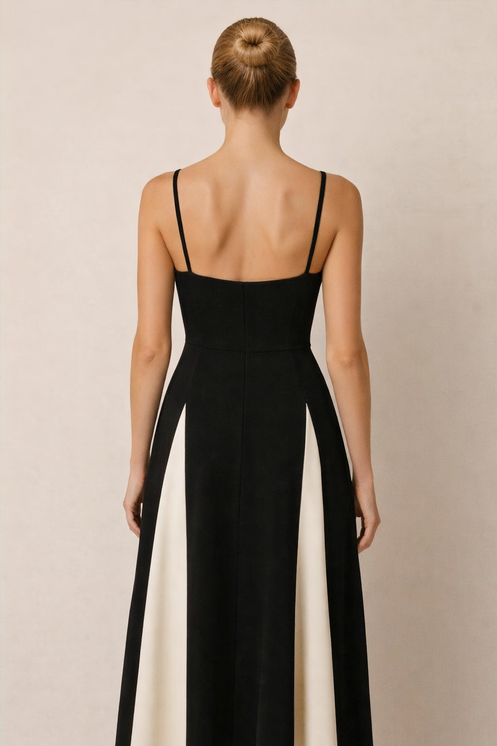 Charlotte | Portofino Elegant Contrast Panel Dress